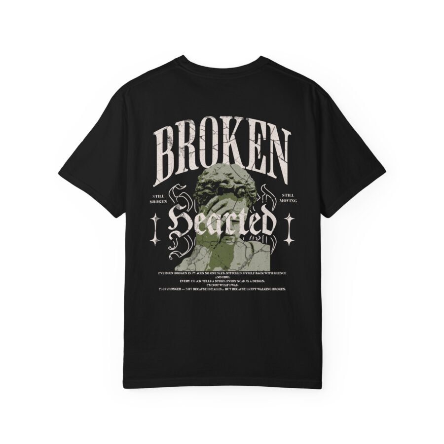 Broken Stitched Unisex Garment-Dyed T-shirt