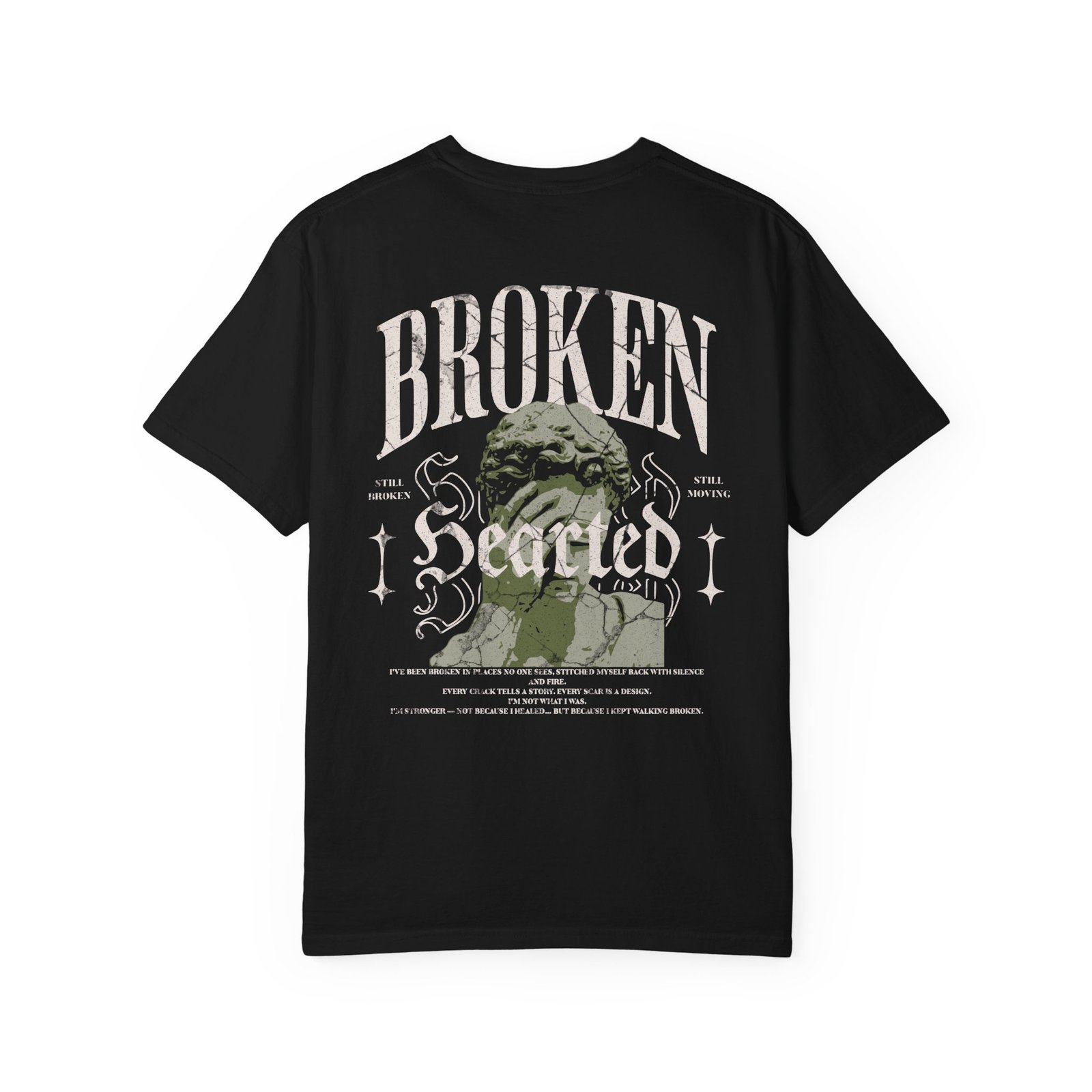 Broken Stitched Unisex Garment-Dyed T-shirt 1 Broken Stitched Unisex Garment-Dyed T-shirt